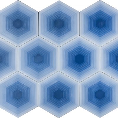 FOUR ELEMENTS / Hexagon Blue