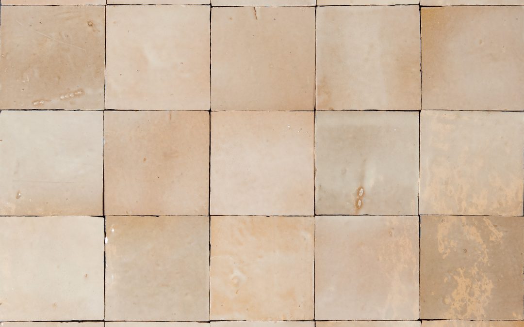 Solid Zellige wall tiles – beige