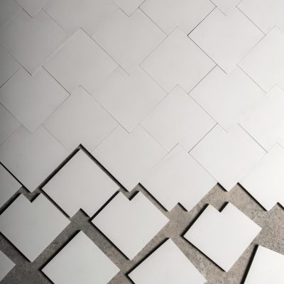 Pattern Ma in colour Pure white. Design by Charlotte von der Lancken for Marrakech Design