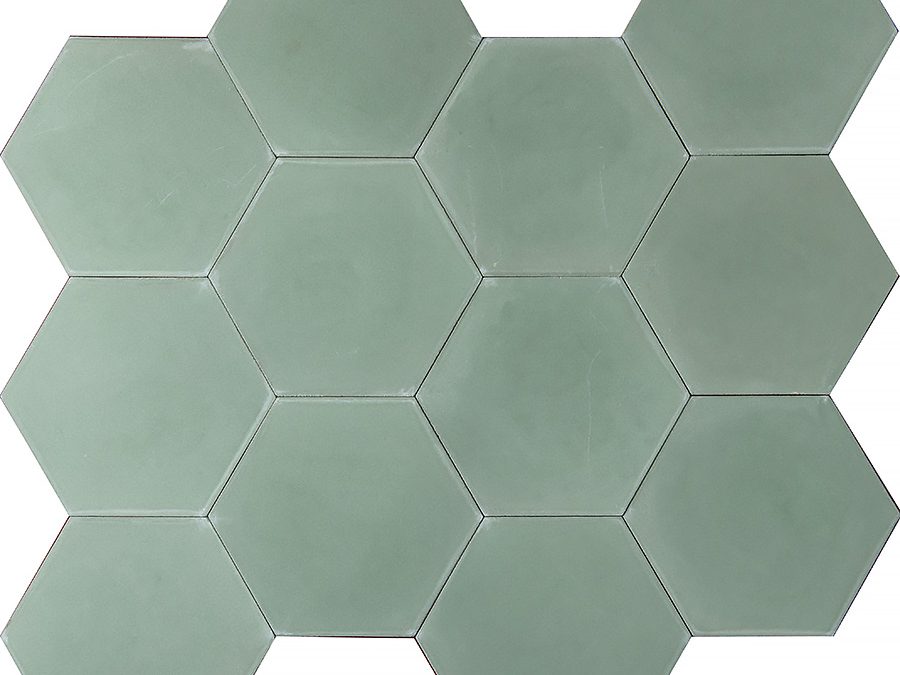 Solid hexagons collection