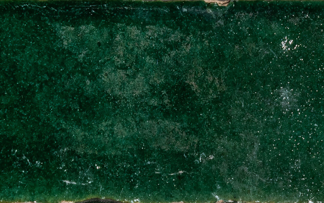 Zellige Bejmat form (wall) – garden green