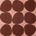 Stone- guava/maroon 20x20cm, 12mm this. 1 box = 16 tiles.